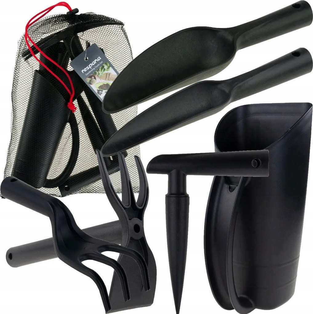 Kerti Szerszám Készlet Gereblye Lapát Kapa 6IN1 Kerti Szerszámok