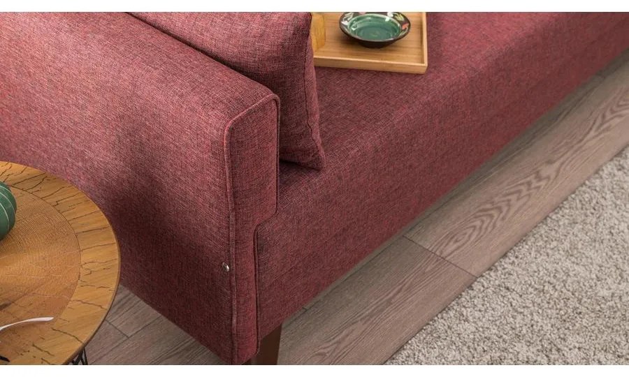 3 személyes kanapé Bella Sofa For 3 Pr - Bordó