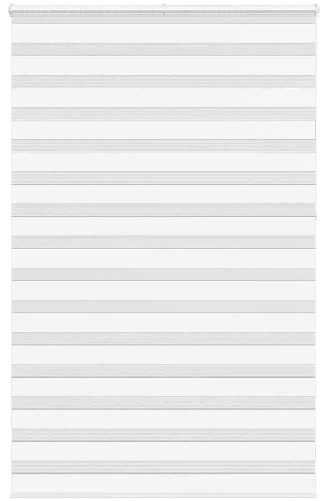 zebrafüggönnyel fehér szövetszélesség 135,9 cm poliészter
