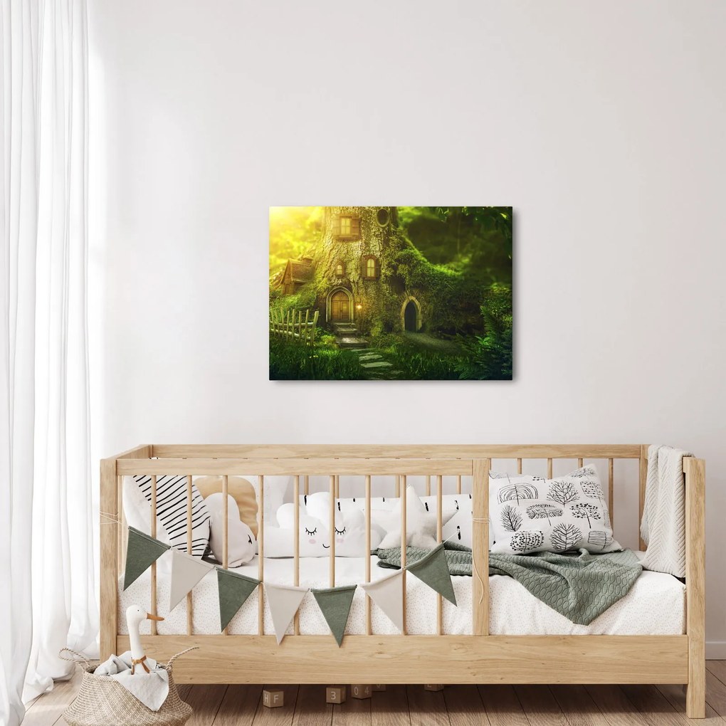 Kép - Mesebeli erdő (70x50 cm)