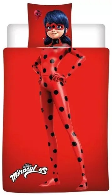 Katicabogár és Fekete macska kalandjai Red ágyneműhuzat 140×200cm, 65×65 cm