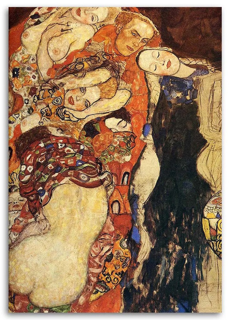 Gario Vászonkép Menyasszony - Gustav Klimt, reprodukció Méret: 60 x 90 cm