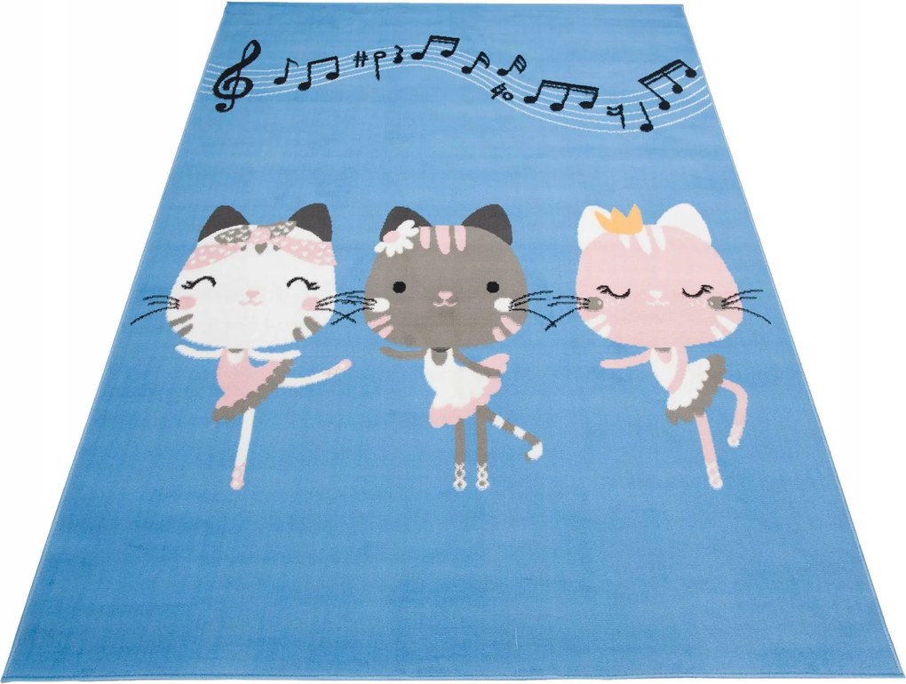 Gyerekszőnyegek 160x220 Színes Pasztell w11