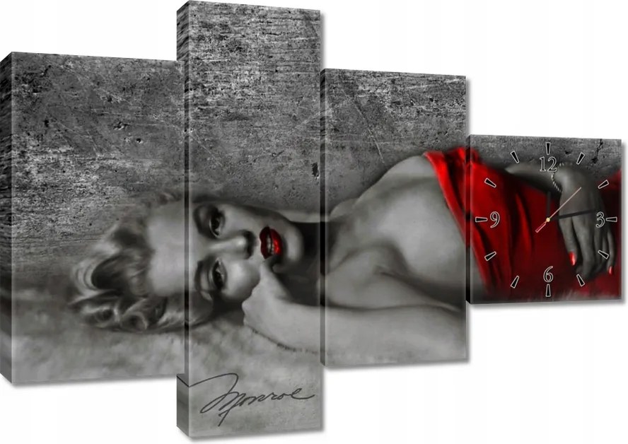 Faliórák 100x70 Marilyn Monroe