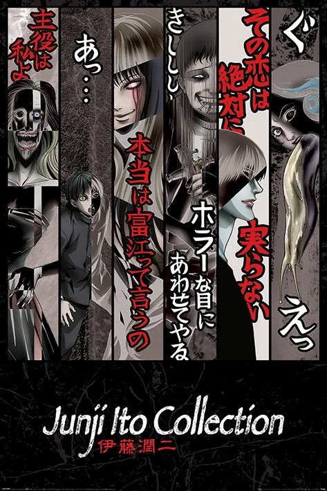 Plakát Junji Ito - Faces of Horror