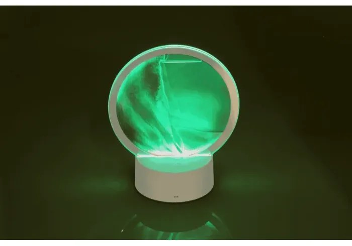 LED mozgó homokkép - kék