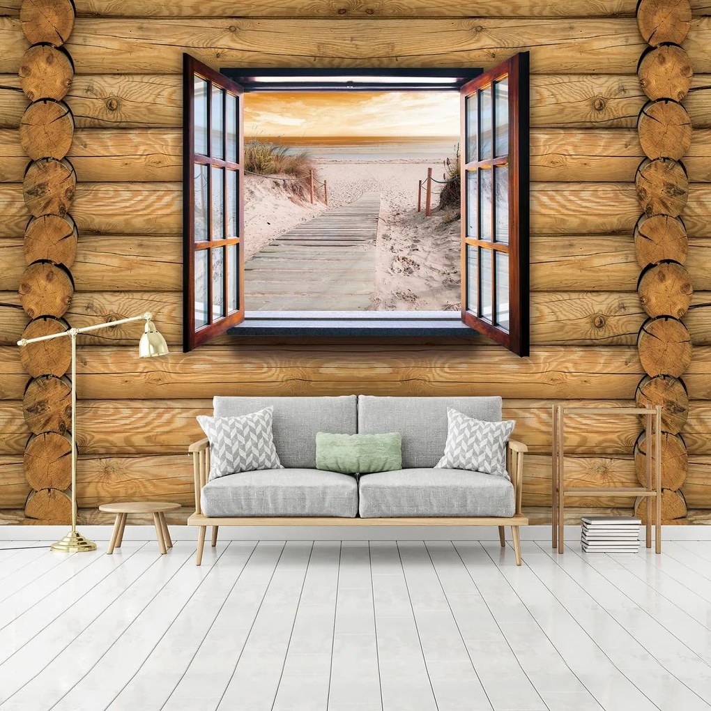 Fotótapéta - Kilátás a strandra (152,5x104 cm)