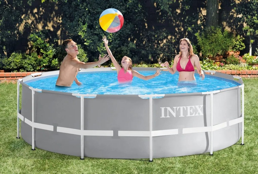 Intex Prism Frame medence 26716 3,66 x 0,99 m szűrőberendezéssel és létrával