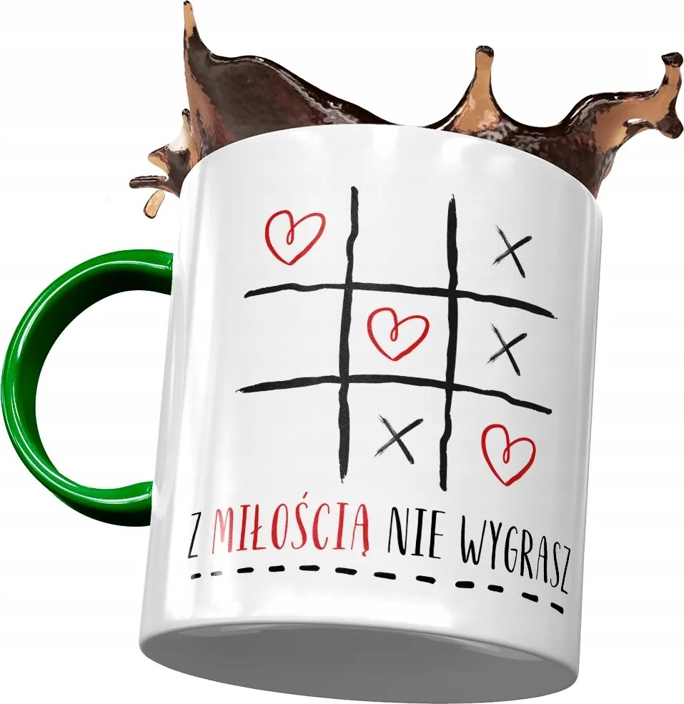 Bögre Zöld Vicces Szeretettel Nem Nyersz Fényképes Nyomtatással