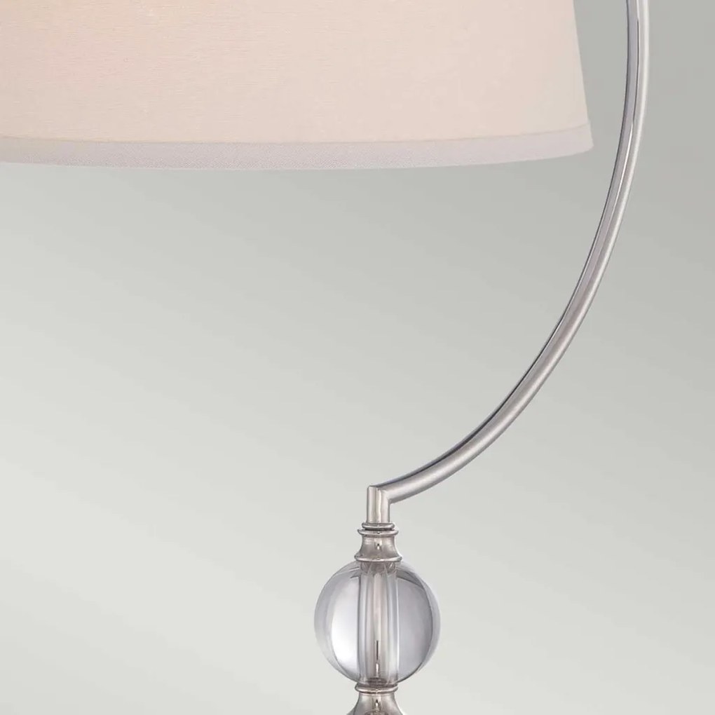Quoizel JENKINS QZ-JENKINS-TL-PN Asztali lámpa 1x60W/E27