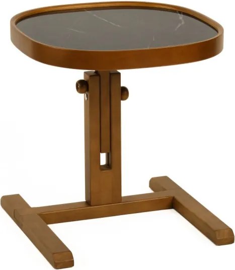 Opus Kare 42 - Walnut, Black Marble