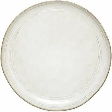 Világosszürke Tányér Flower 22 cm Kőből tartós