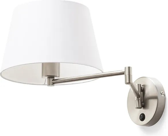 RENDL AVENIDA fali lámpa matt nikkel 230V LED E27 11W