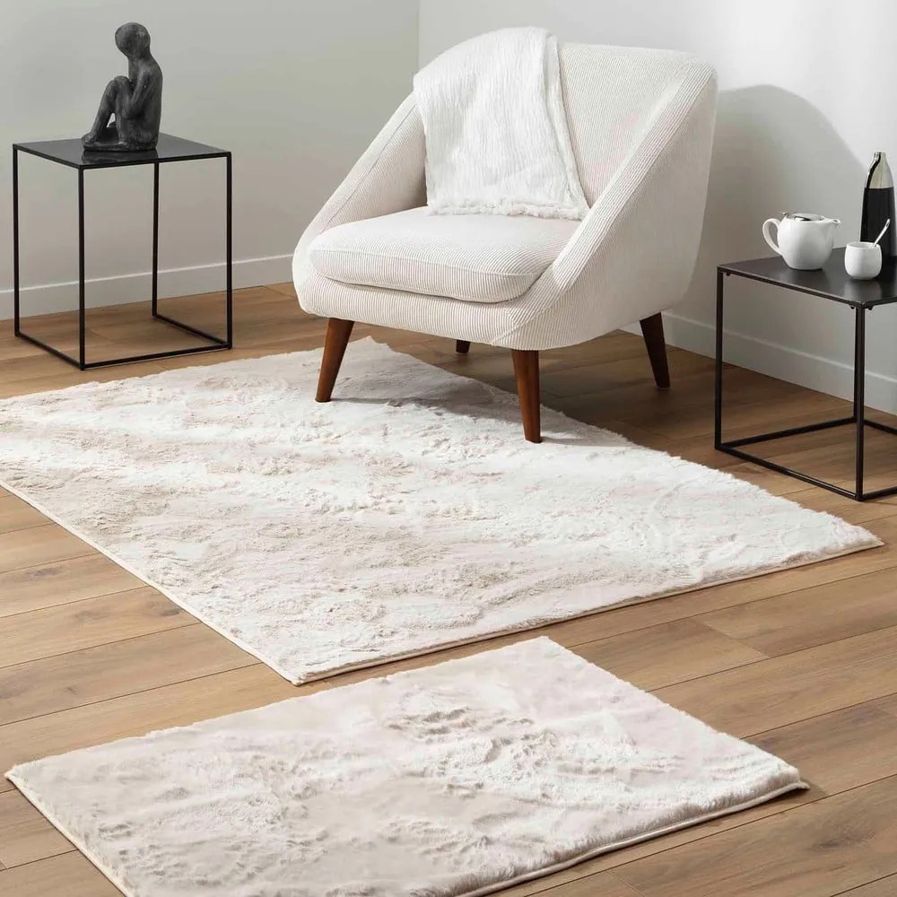 Krémszínű szőnyeg 120x170 cm Feline – douceur d'intérieur