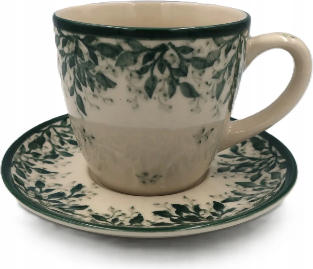 Csészealjjal 200 ml Kerámia Boleszláv ajándék