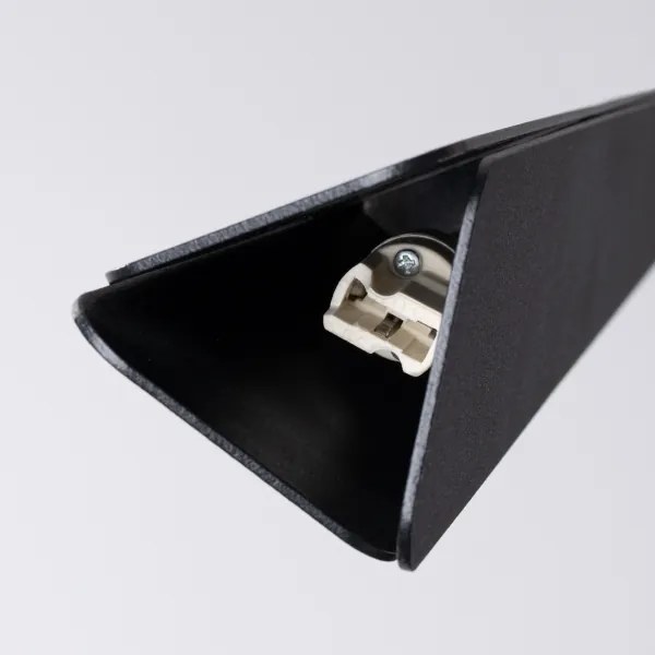 Sollux SL.1401 - Csillár zsinóron PRYSM 3xG9/8W/230V fekete