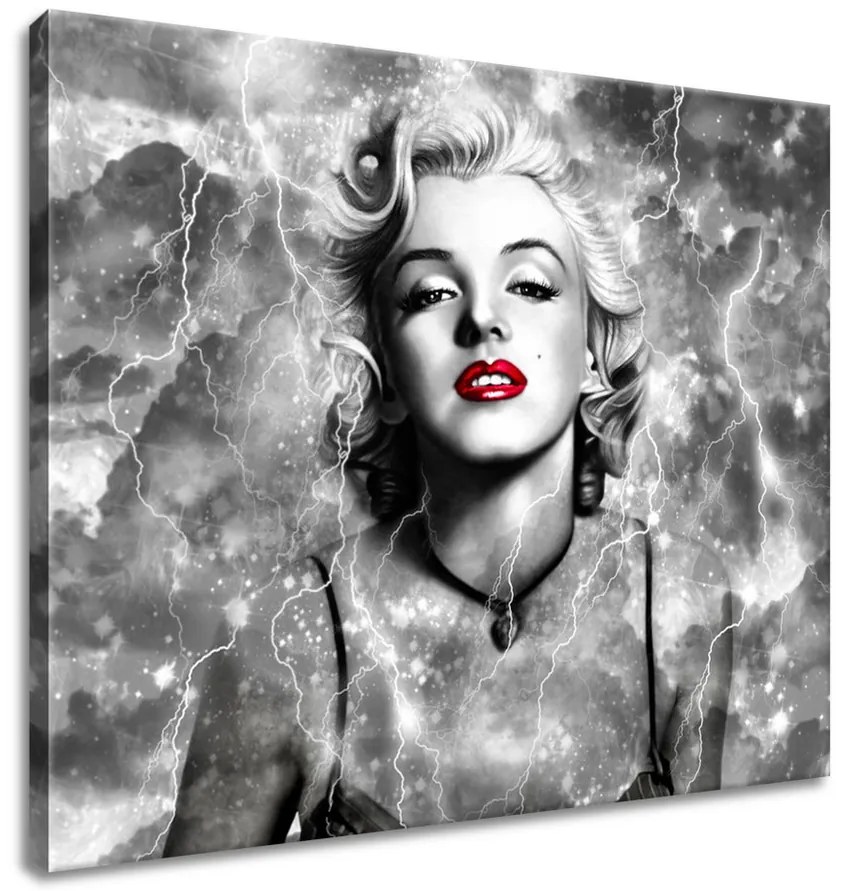 Gario Vászonkép Felvillanyozó Marilyn Monroe Méret: 90 x 60 cm