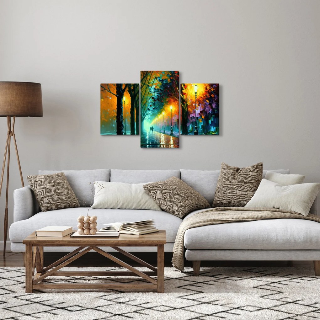 Kép - Éjszakai séta (90x60 cm)