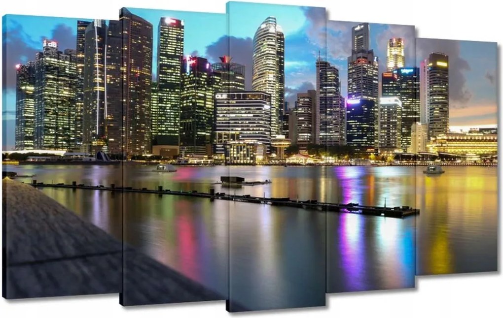 Festmények 100x60 Városi táj Kilátás