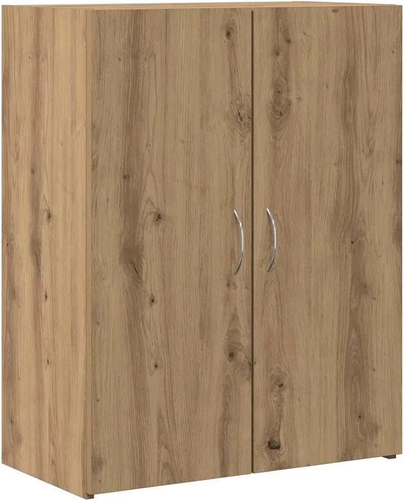 vidaXL Irodai szekrény polcokkal Öreg fa 70 x 32 x 77.5 cm Faanyag