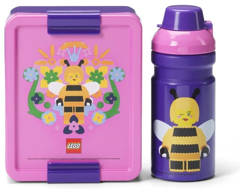 Gyerek uzsonnás doboz palackkal Bee – LEGO®