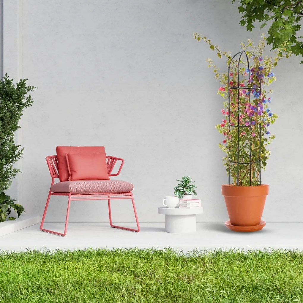 Kúszó virágtartó 200x40 cm Gardebruk