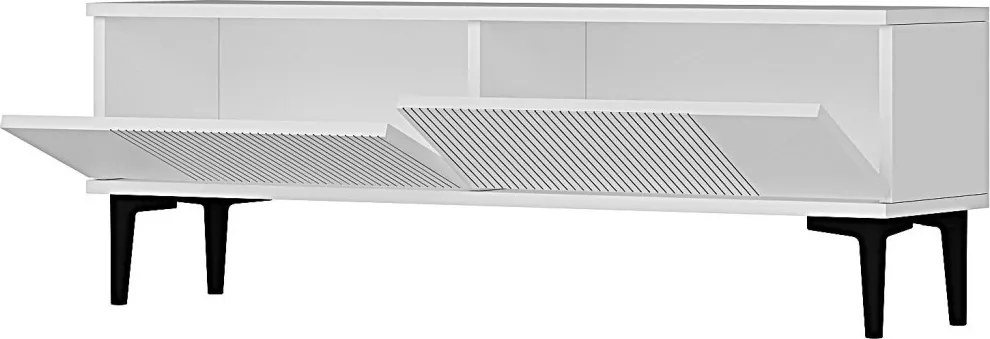 Corsa TV-állvány, fehér, 120 cm