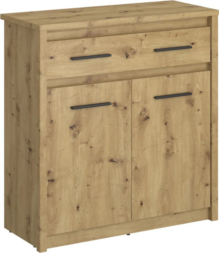 Komód 2D1S, artisan tölgy, AIRON