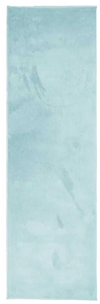 OVIEDO zöld rövid szálú szőnyeg 80 x 250 cm