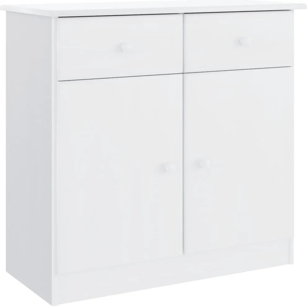 vidaXL ALTA tömör fenyőfa TV-szekrény 77x35x73 cm