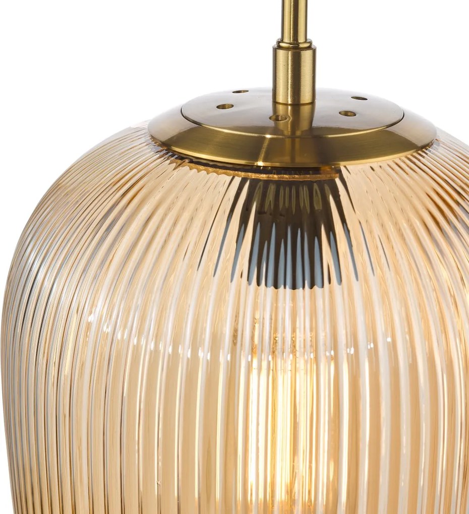 Dar Lighting modern függeszték abrielle csiszolt bronz darabr0106
