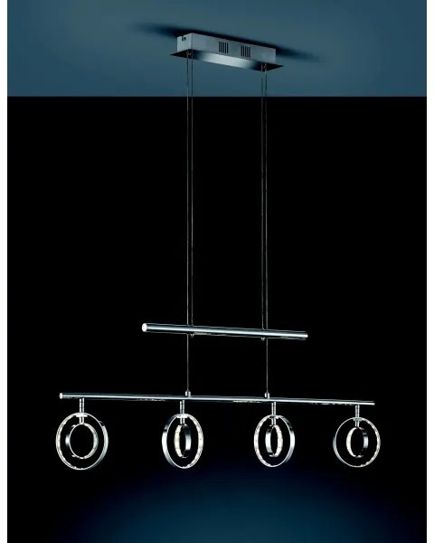 Reality - LED Csillár zsinóron PRATER 4xLED/4,5W/230V