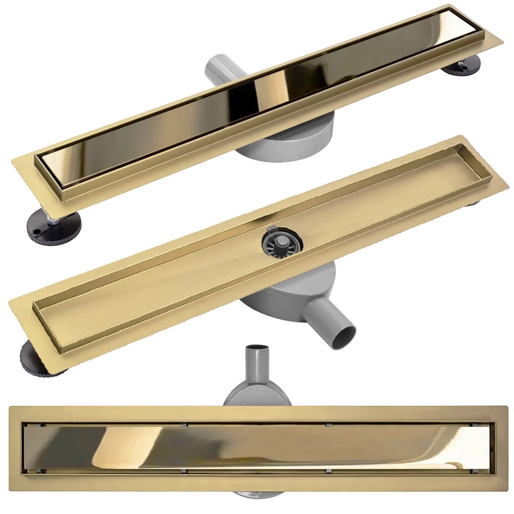 Lineáris lefolyó Rea Pure Neo Gold Pro 60