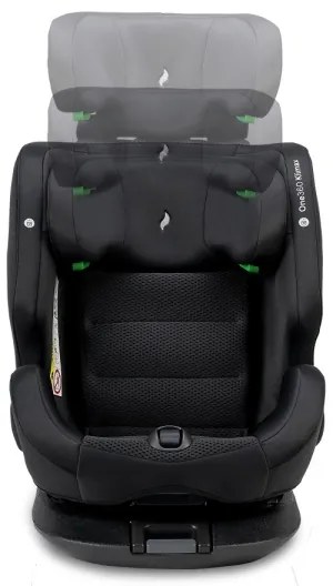 OSANN - Autósülés ONE 360 Klimax i-Size 40-150 cm Teljesen fekete