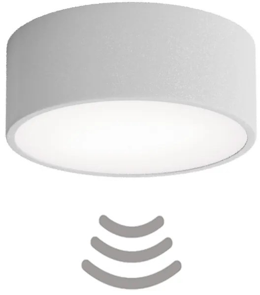 Brilagi - Érzékelős mennyezeti lámpa CLARE 1xE27/24W/230V átm. 20 cm szürke