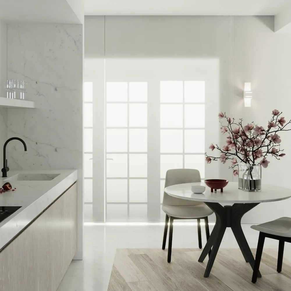 Fehér fali lámpa Carlo – Sollux