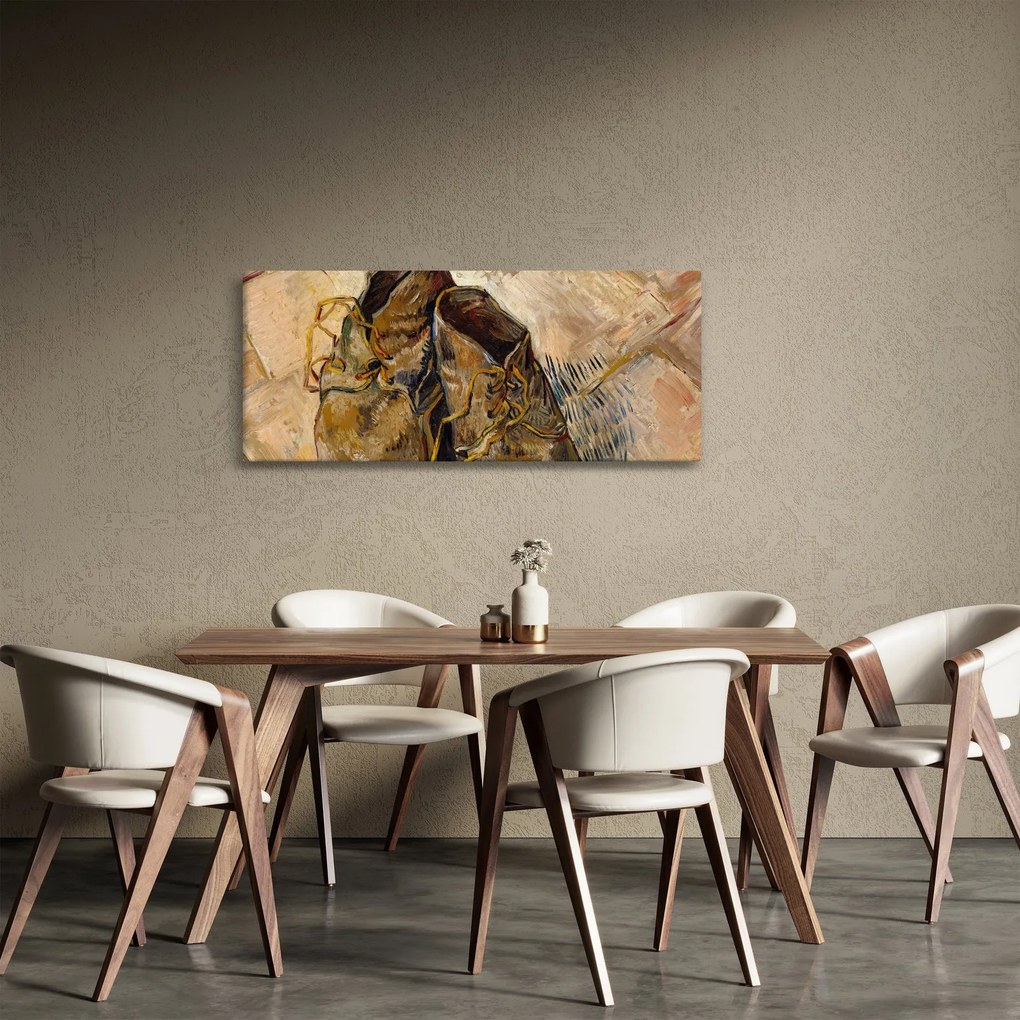 Kép - Vincent van Gogh, Shoes, reprodukciók (120x50 cm)
