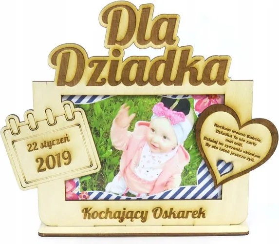 Személyre Szabott Keret Dekoráció Nagyszülők Napjára TD20