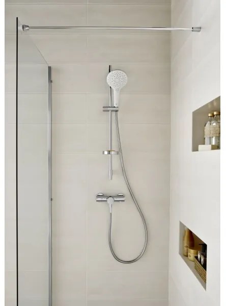 Roca A5A2196C00 - NAIA zuhanycsaptelep, polírozott króm