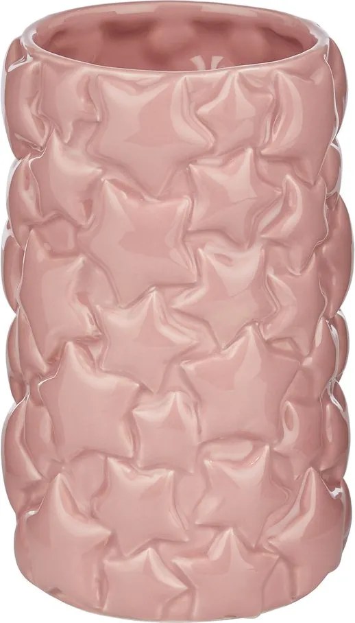 STATEMENT kerámia váza 18cm csillagok