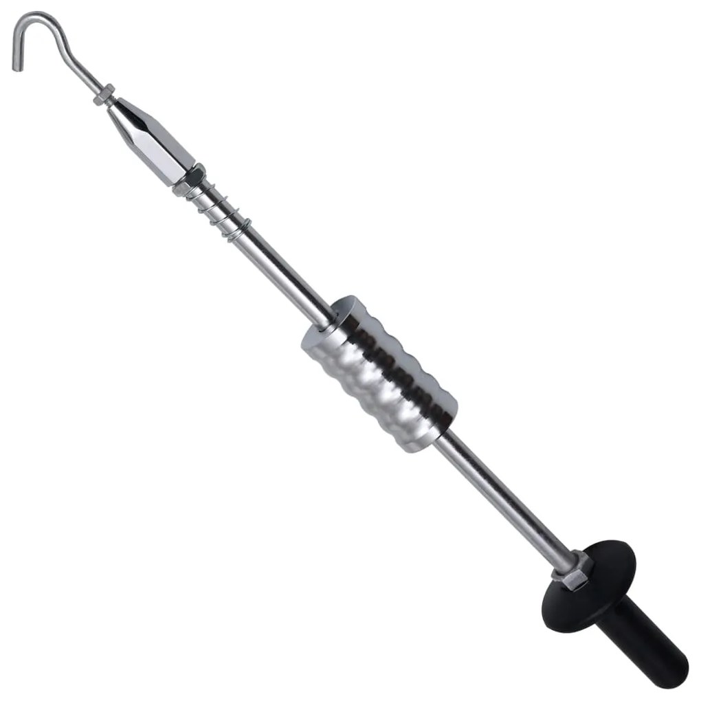 vidaXL szénacél csúszókalapács kampóval 63 cm
