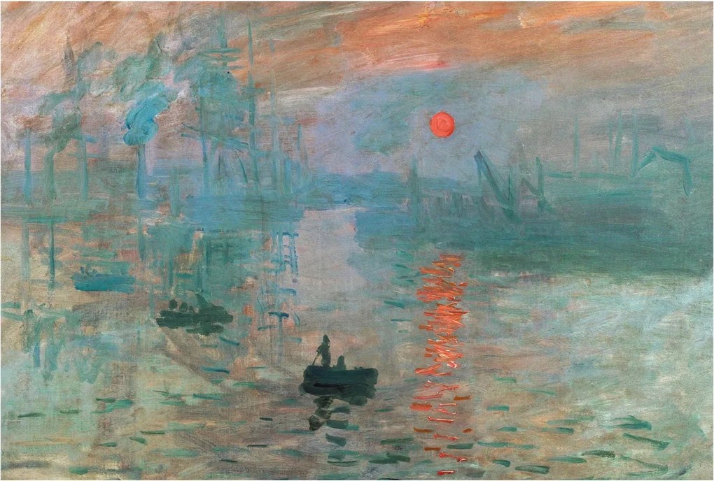 Flizelin tapéta Divatos 3D fali ragasztóval Kikötői tájkép 104x70 Ragasztó