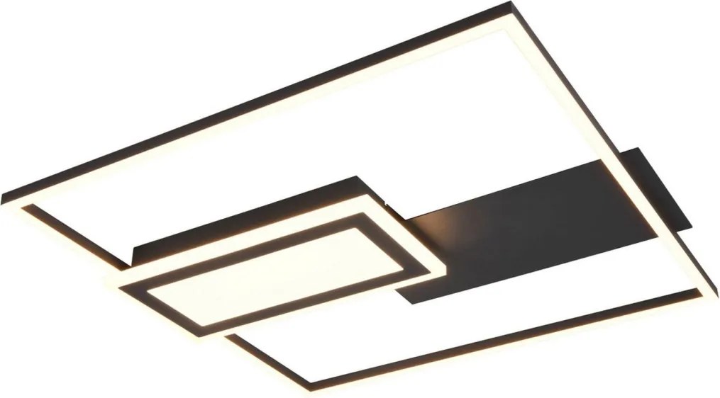 TRIO R67862932 SPIRO Modern LED Mennyezeti Lámpa Fekete LED IP20