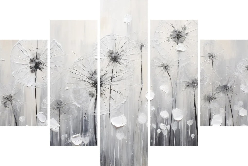 Kép - Pitypang, festés (150x105 cm)
