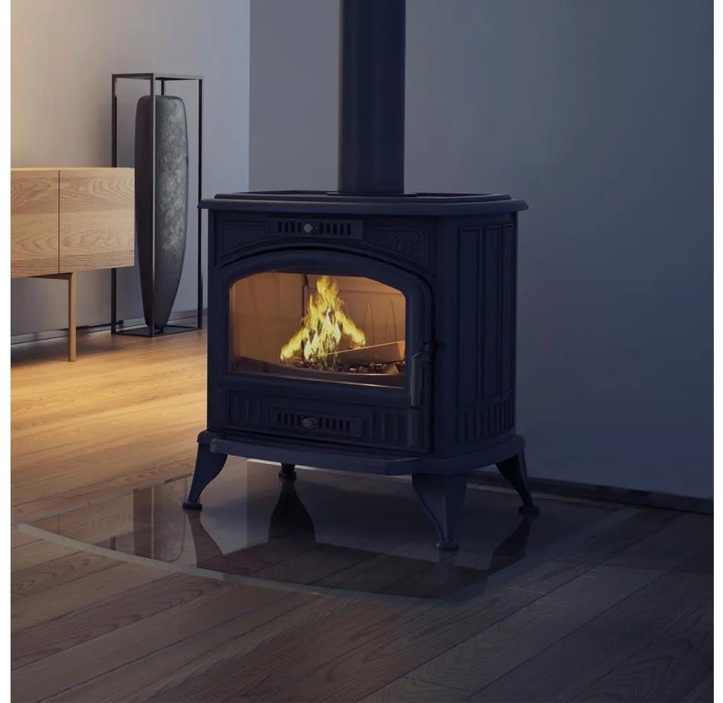 Kratki Kratki KOZA K6 8kW öntöttvas kandalló 130mm pr. KR0007