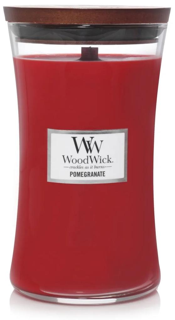 WoodWick POMEGRANATE nagy illatgyertya