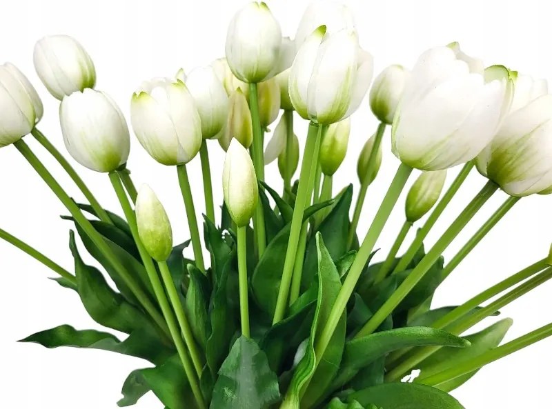 Tulipán Szilikon Mesterséges Mint Élő Prémium 40 cm