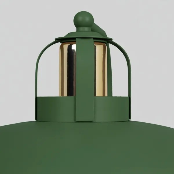 Brilagi - Asztali lámpa FLAMENGO 1xE27/60W/230V zöld