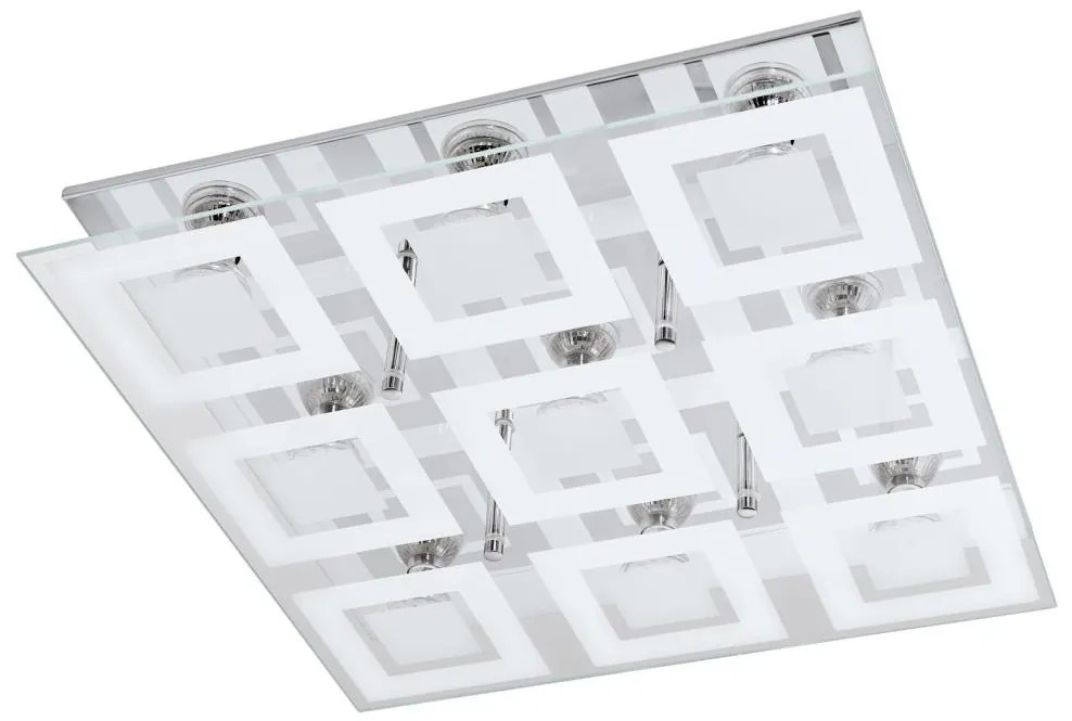 Eglo 94227 - LED Mennyezeti lámpa ALMANA 9xGU10-LED/3W/230V