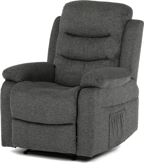 Dönthető fotel szürke, szövet anyag TV-4086 GREY2